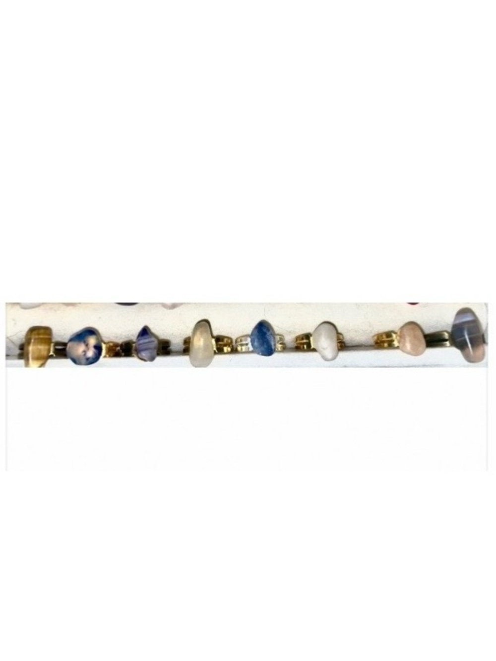 Multicolor Gemstone Ring Lot